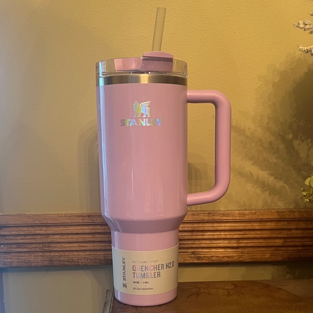 Stanley Purple Tumbler with Handle